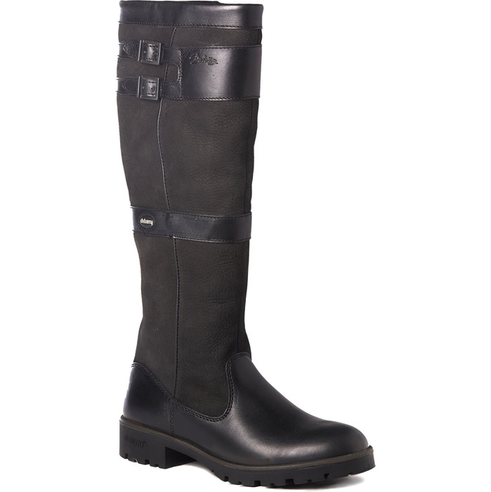 Dubarry Womens Longford Leather Boot Black